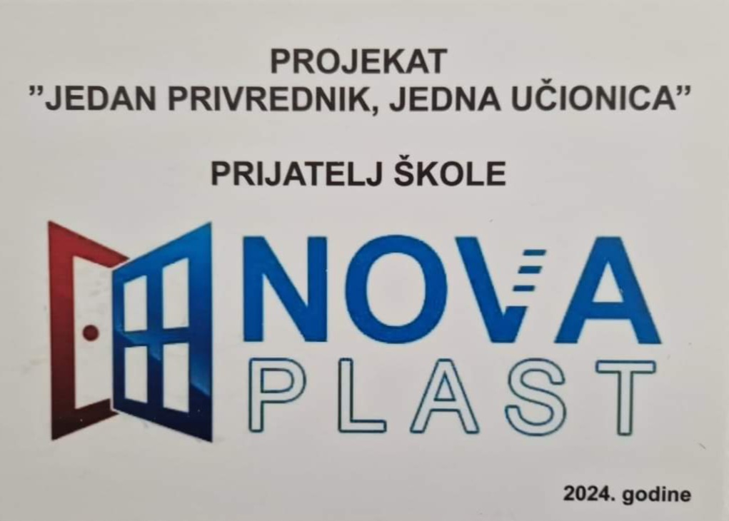 Firma Nova Plast postala prijatelj Mješovite srednje škole Tešanj
