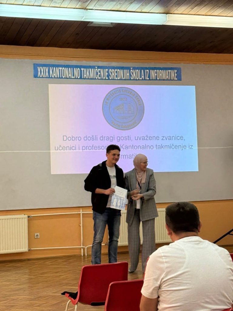 Veliki uspjeh naših informatičara u Visokom! Veliki uspjeh naših informatičara u Visokom!