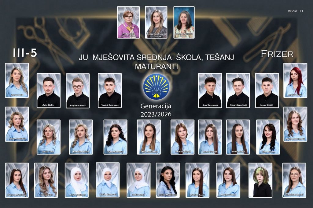 Panoi maturanata naše škole - JU Mješovita srednja škola Tešanj Panoi maturanata naše škole - JU Mješovita srednja škola Tešanj